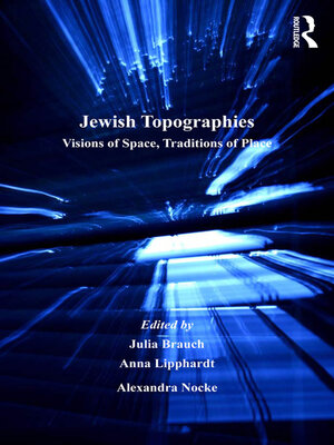 cover image of Jewish Topographies